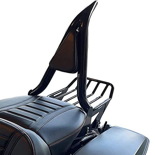 YHMTIVTU オートバイ シーシーバー バックレスト パッド 乗客 背もたれ