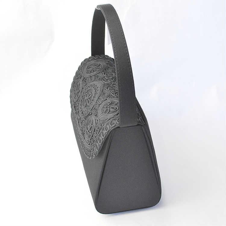 コード刺繍の織柄フォーマルバッグIW048801 岩佐 iwasa いわさ