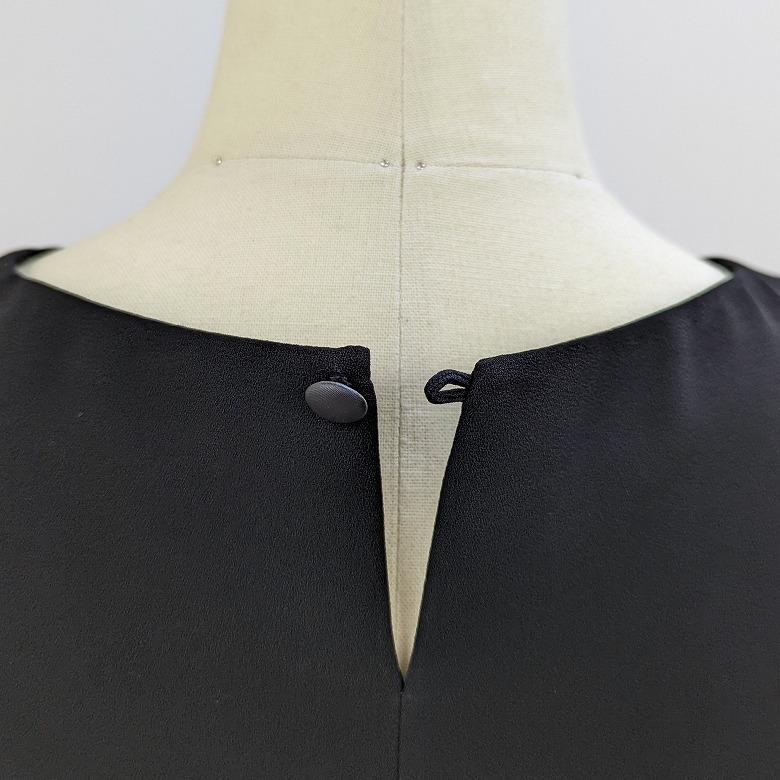 夏物 ブラックフォーマル チュニック丈ブラウス レディース 婦人 礼服  喪服  RL111054の画像