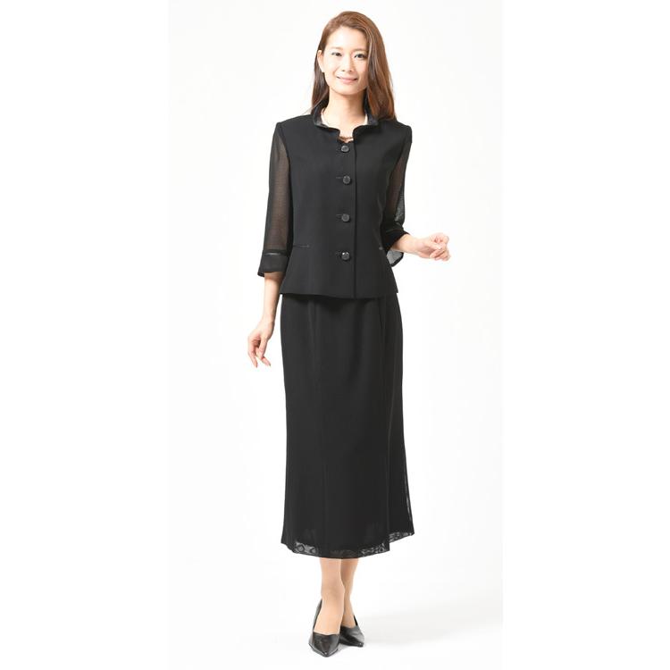 専用商品✨新品✨ゆったりサイズ15号　米沢織　フォーマルセットアップ 冠婚葬祭 rl2780-top.jpg