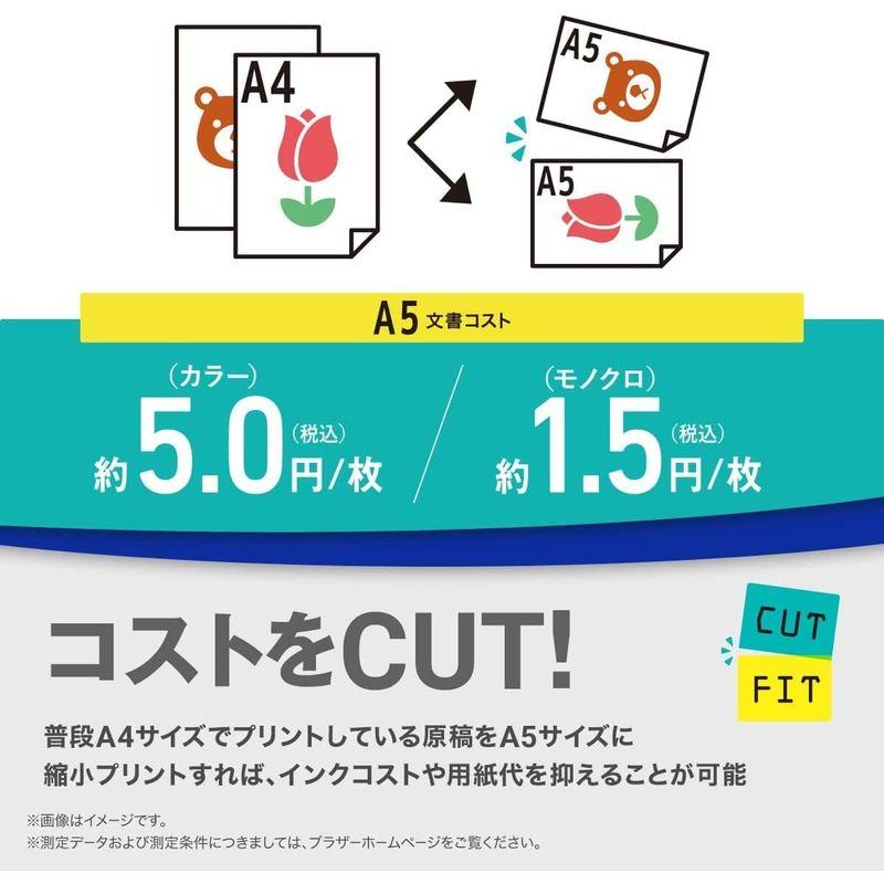 ブラザー工業　プリンター　CUTFIT(カットフィット)　自動両面　A4インクジェット複合機　(Wi-Fi　DCP-J1800N　自動カット