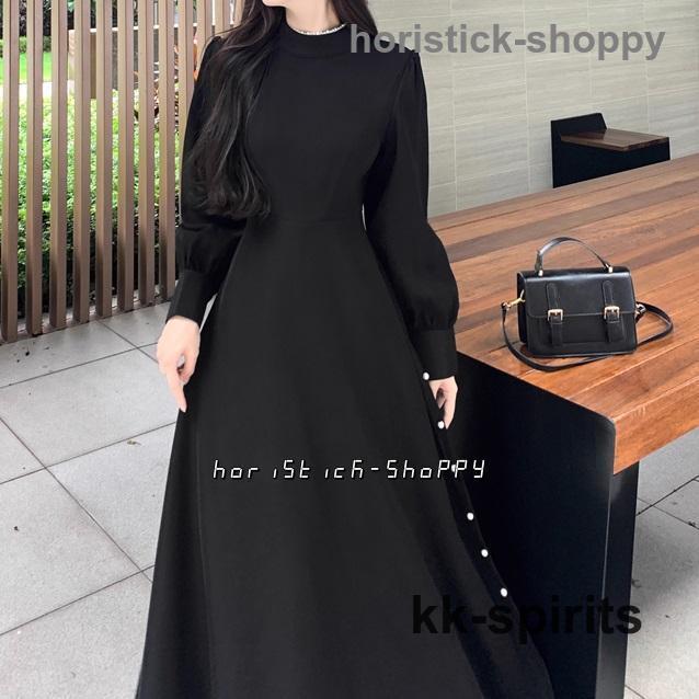 ロングワンピース 長袖 ワンピース レディース 秋 秋冬 冬