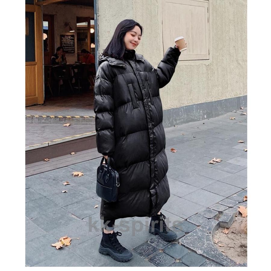 レディースコート 超ロングコート ダウン ダウンコート ロング