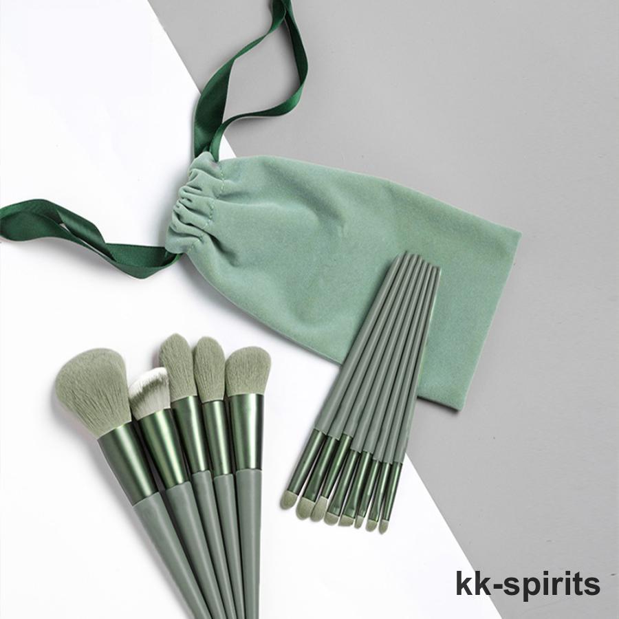 メイクアップブラシ13本セット　ケース付き メイクブラシセット 13本セット アイシャドウブラシ メイク