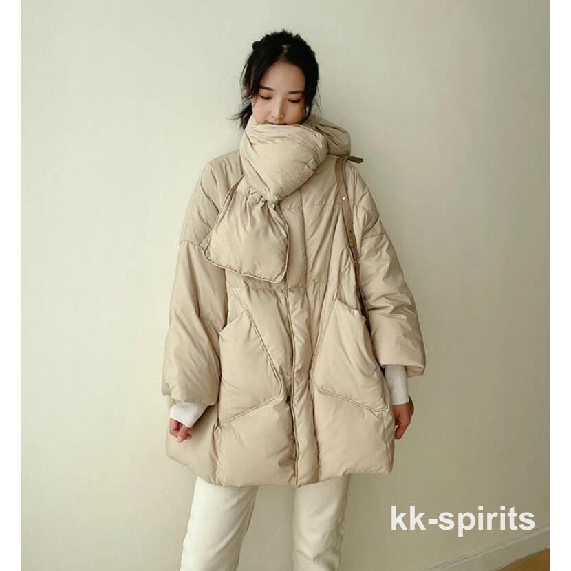 ダウンコート レディース ダウンジャケット ロングコート 冬 マフラー