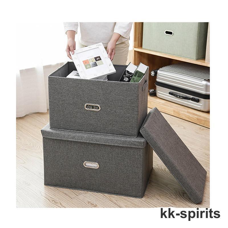 インテリア小物 収納ボックス フタ付き 折りたたみ 布 無地 北欧風 おしゃれ