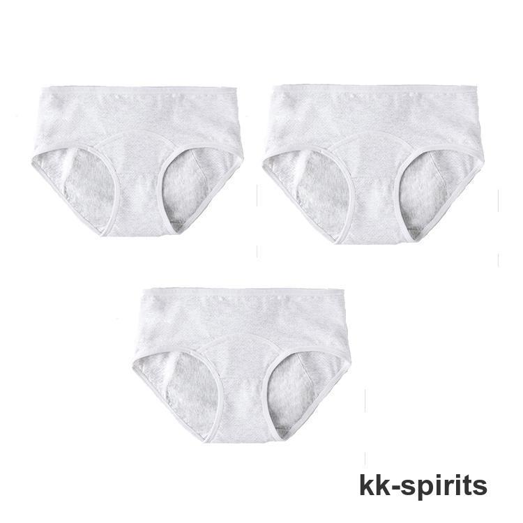 サニタリーショーツ 3枚セット 防水布付きショーツ 生理用