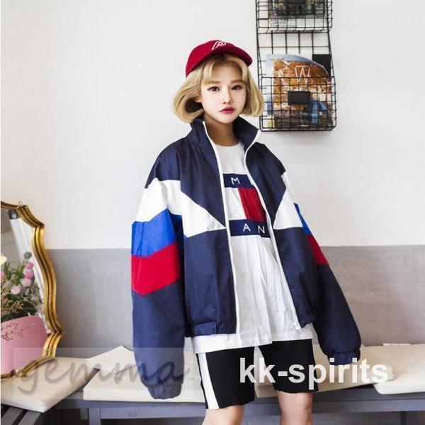 原宿系 アウター ウィンドブレーカー レディース ダンス 衣装