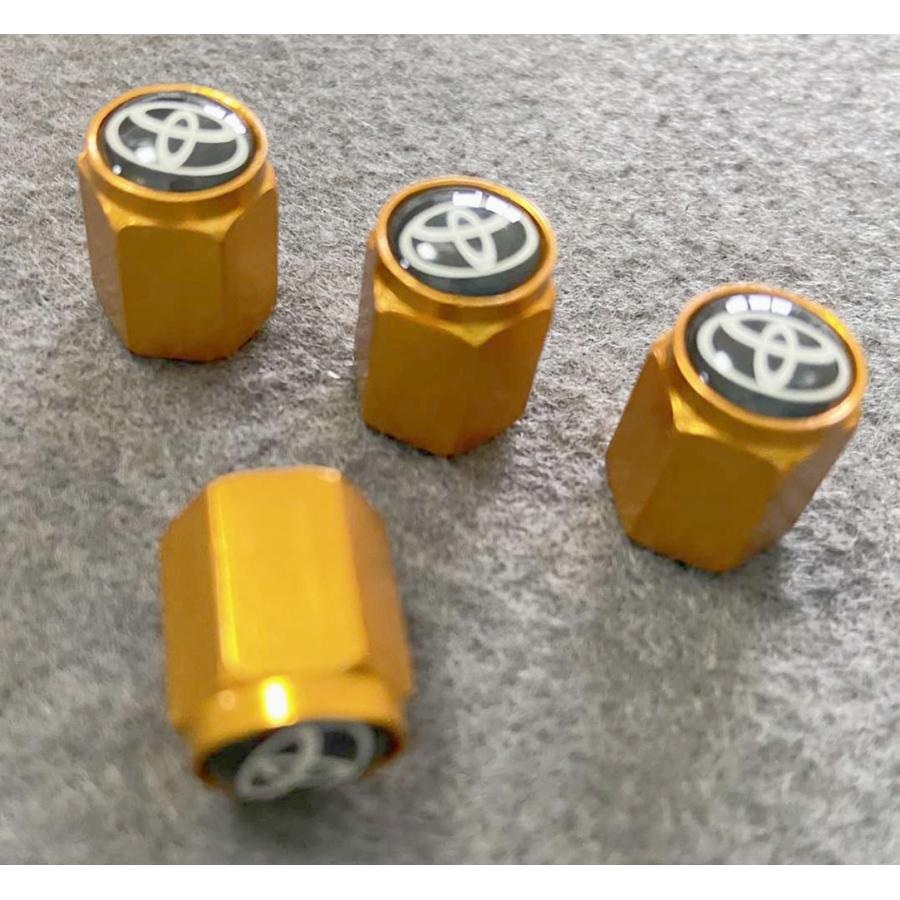 最大47 Offクーポン 送料無料 4015 トヨタ用 車のタイヤバルブキャップカバー エアバルブキャップ ５色 アルミ製 4個セット M12 14mm ホイール Kulmanigupta Com