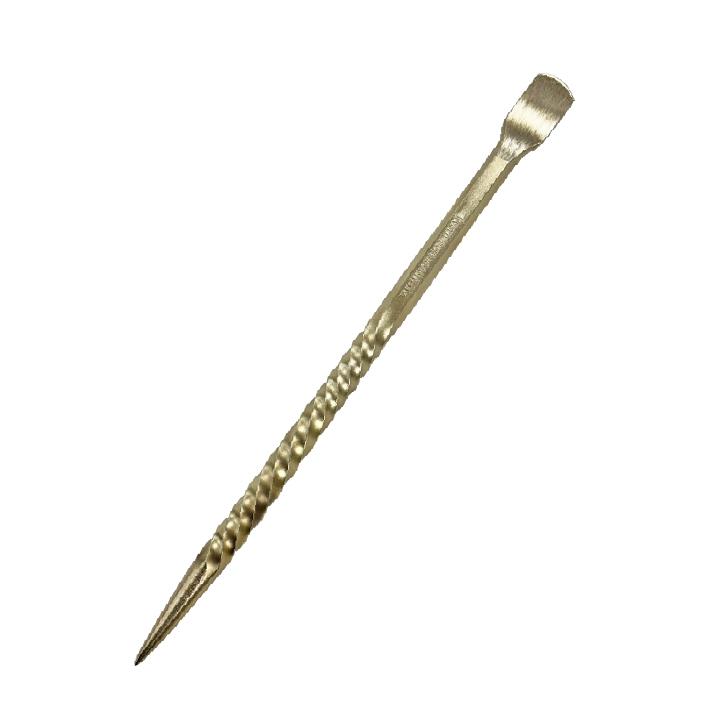 竹本鎌製作所 ブラスソイルスティック 根掻き棒 M 鍛冶屋 観葉植物 植