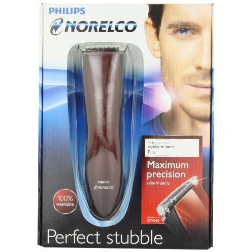 PHILIPS 【無精ヒゲを極める】 ヒゲトリマー レッド/ブラック QT4022 並行輸入品