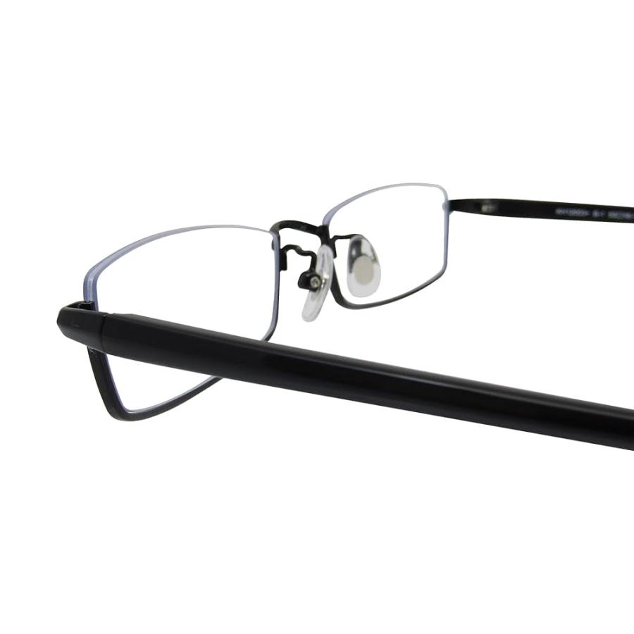k−eines] アンダーリム スクエア メガネ 伊達 眼鏡 UV ブルーライト