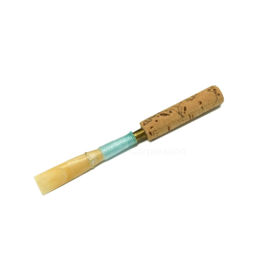 オーボエ 完成リード ブレーメン MH（水色糸）ワイヤー有り : 管楽器