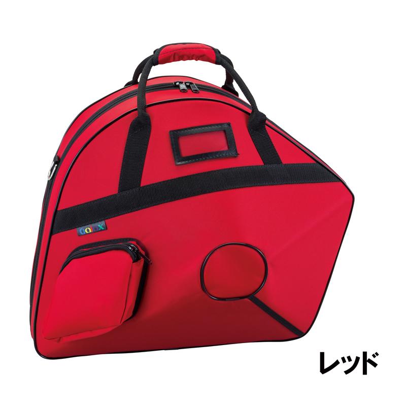 受付終了 Galax ギャラックス ケース フレンチホルン　ベルカット  レッド　赤 フレンチホルンケース Galax（ギャラックス）ウルトラケース ベル