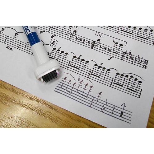 五線が引ける！コロコロスタンプ付きボールペン DACオリジナル CR2-BP