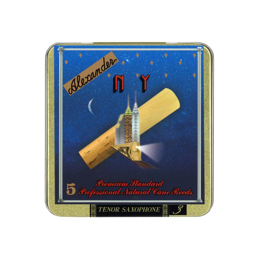 テナーサックスリード Alexander（アレクサンダー）NY 5枚入 : 管楽器