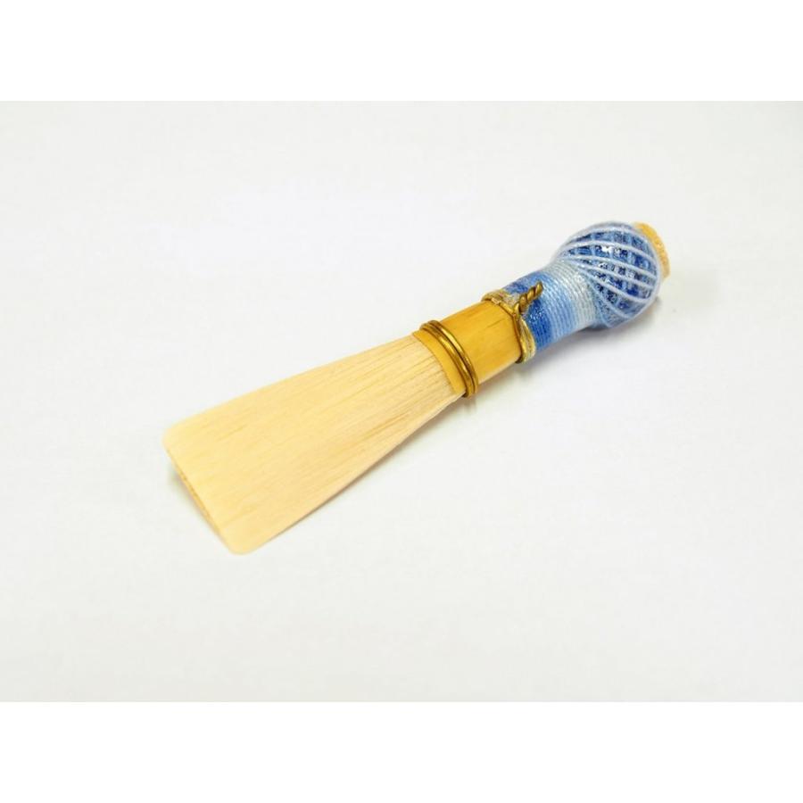 ファゴット 完成リード YB MH（青グラデーション糸） : 管楽器専門店