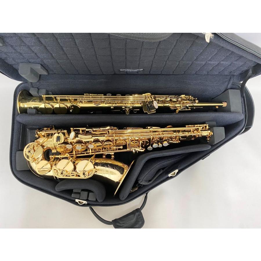 ソプラノ&アルトサックスダブルケース MB（マーカス・ボナ）MBSSASND