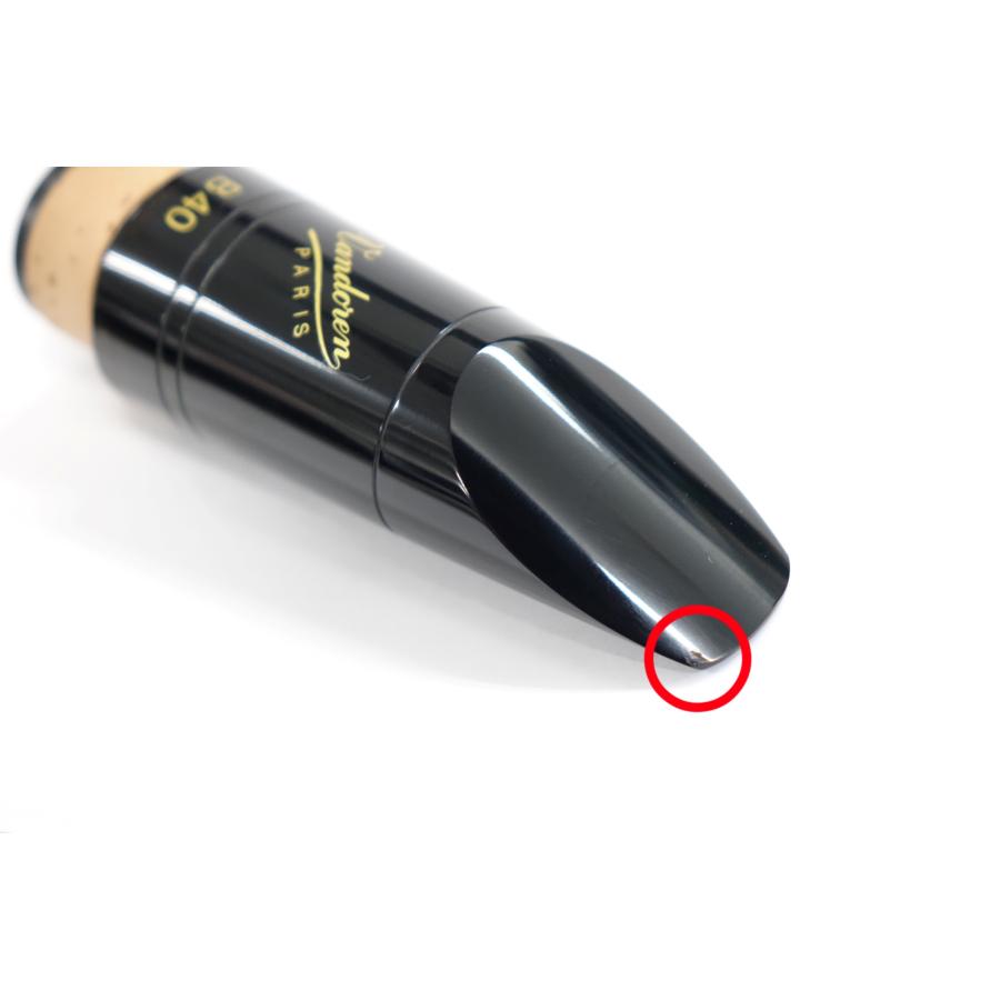 傷あり特価】B♭クラリネットマウスピース Vandoren 傷あり特価】B♭クラリネットマウスピース Vandoren