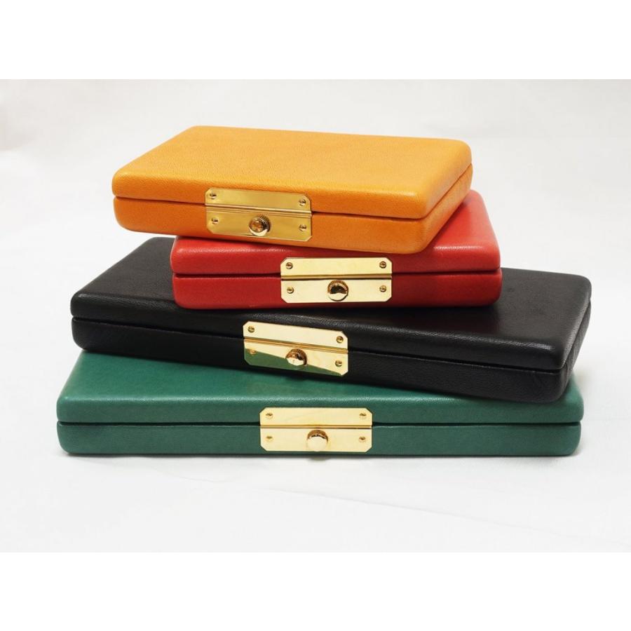 ご予約】オーボエ用リードケース RIEGLER（リークラー）12本用 本革製