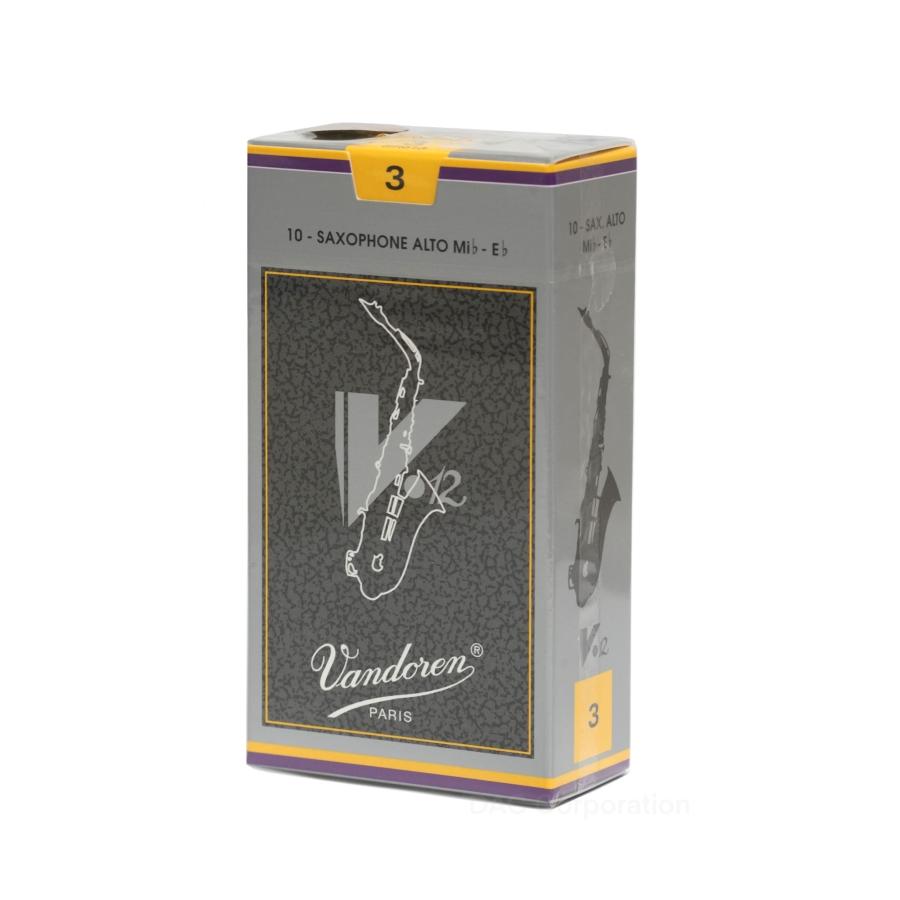 アルトサックスリード Vandoren（バンドーレン）V12 10枚入り : 管楽器