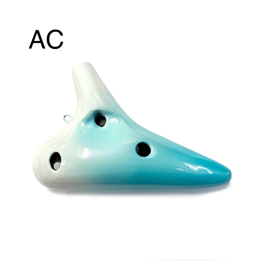 オカリナ／風花オカリナ TEE Spoon トイオカリナAC（水色） : 管楽器