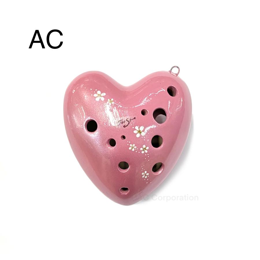 オカリナ／風花オカリナ TEE Spoon トイオカリナAC（ハート） : 管楽器