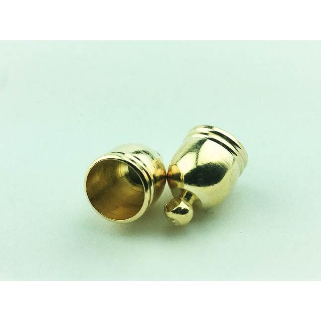 タッセルキャップ 20個 カン 付き ゴールド 8×12mm タッセル タッセルキャップ 20個 カン 付き ゴールド 8×12mm タッセル