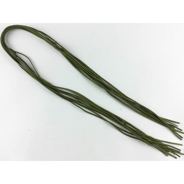 スエード 紐 1m 10本 モス グリーン 緑 革ひも 革ヒモ 革紐 チョーカー