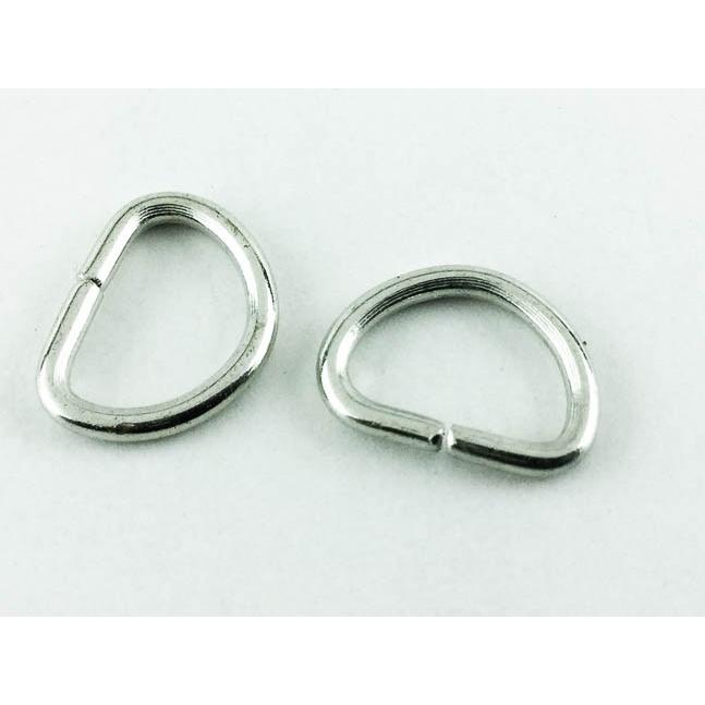 Dカン 金具 150個 シルバー 10mm （内径） D環 カメラ ストラップ 手芸