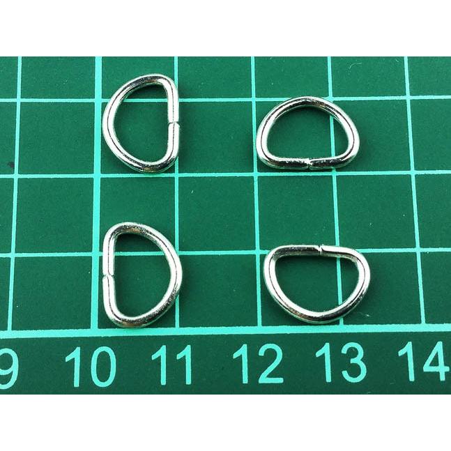 Dカン 金具 150個 シルバー 10mm （内径） D環 カメラ ストラップ 手芸