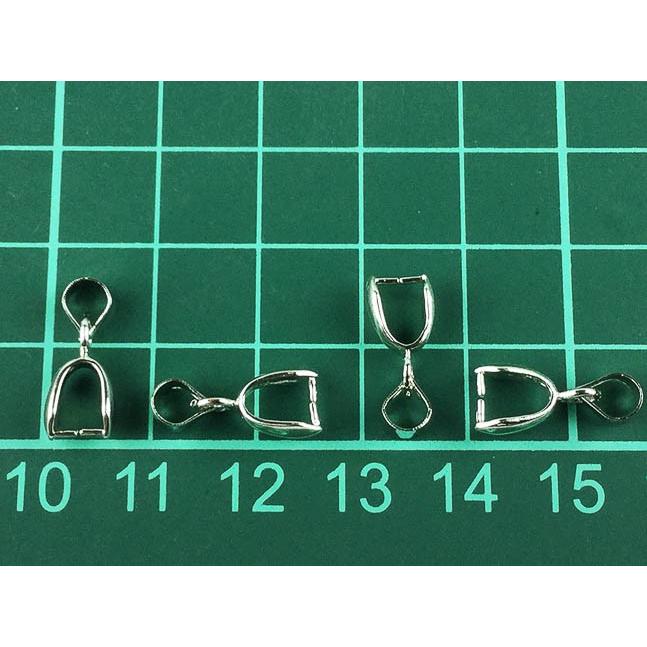 バチカン Aカン セット 20個 シルバー バチカン約6mmAカン約12mm 