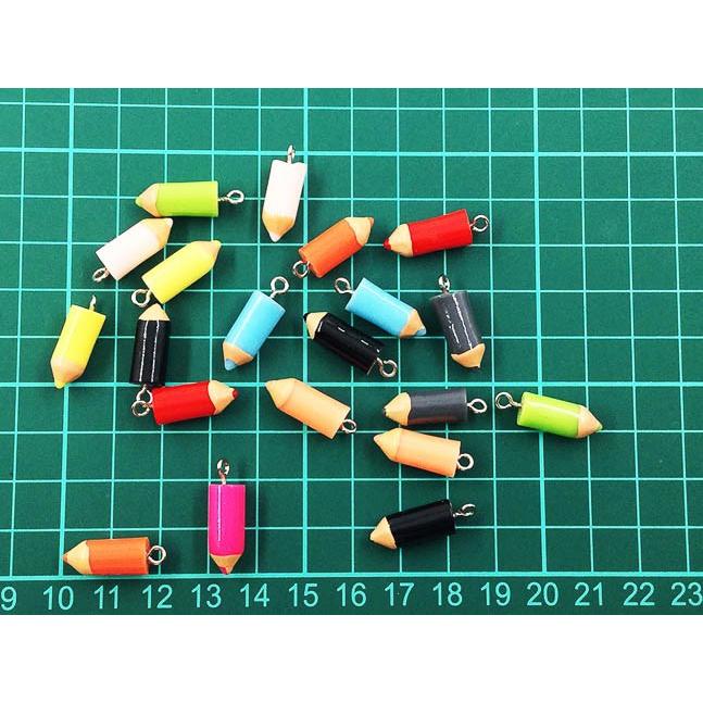 チャーム えんぴつ 20個 ミックス アクセサリー ピアス イヤリング