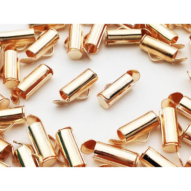 ボールチェーン コネクター ゴールド KC金 留め具 50個 ネックレス
