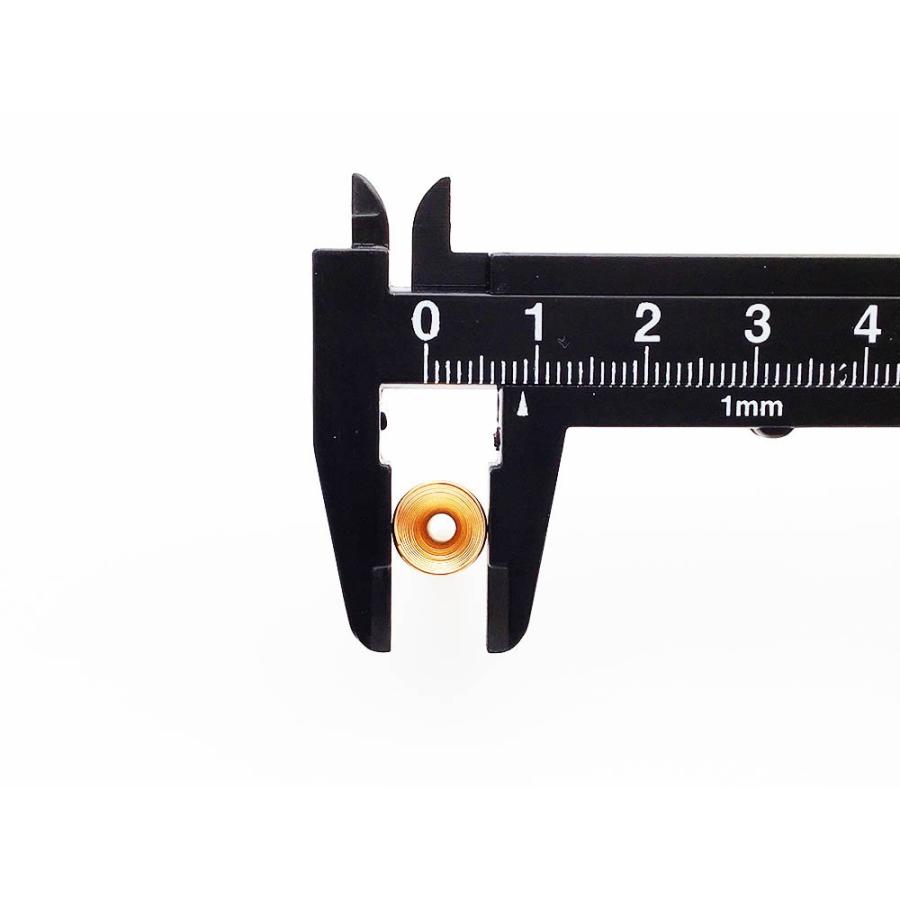 ビーズキャップ コーン型 全長27mm ゴールド KC金 40個 コイルパーツ