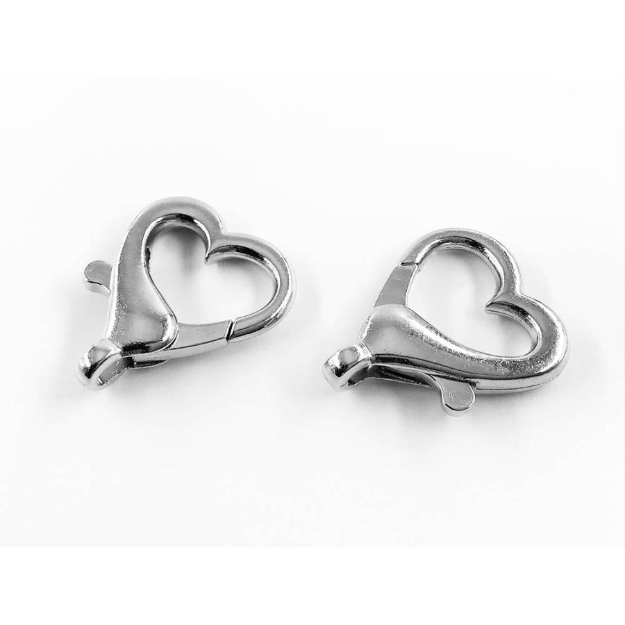 カニカン ハート 大 22x26 シルバー 10個 金具 留め具 アクセサリー ストラップ パーツ 金具 Ap1056 Ap1056 ファイニエ 通販 Yahoo ショッピング