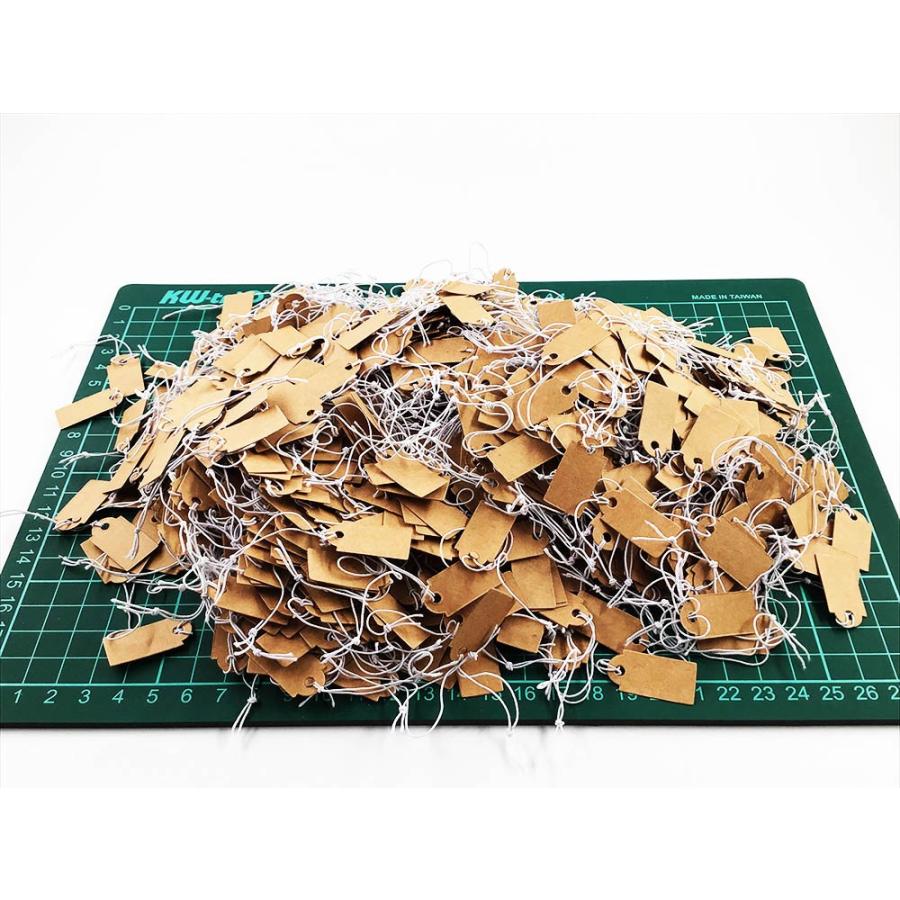 値札 タグ 950枚 26x13 ブラウン 紐付き クラフト紙 プライス カード