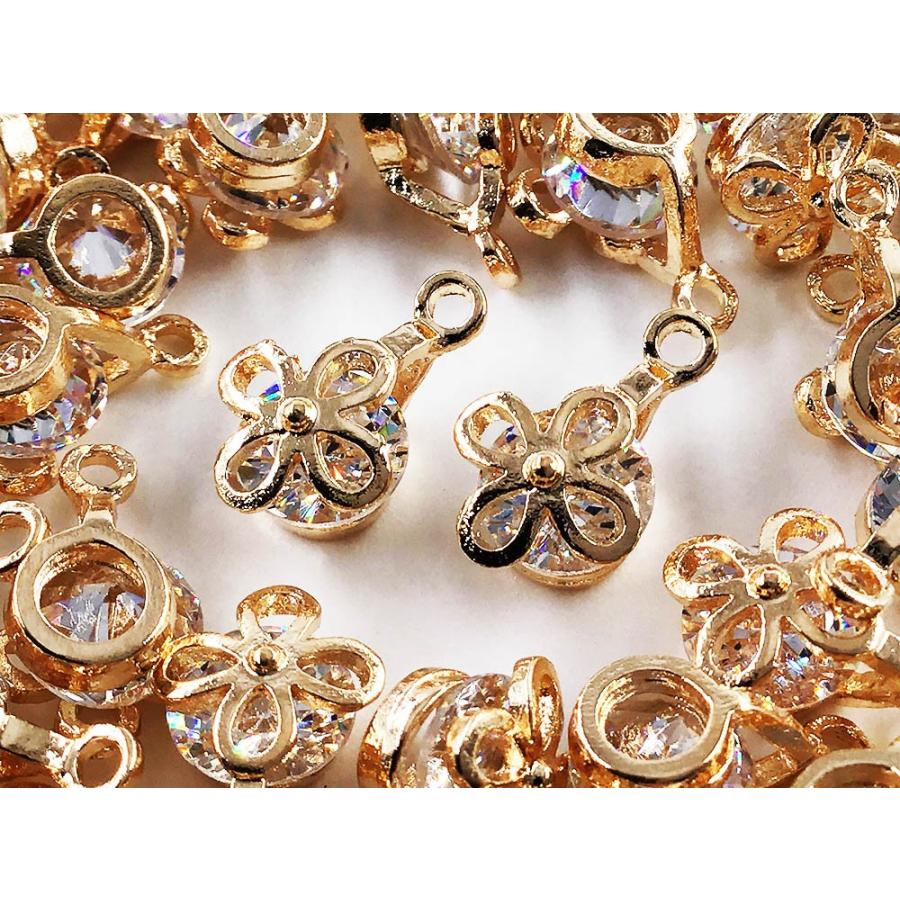 チャーム 50個 花 フラワー ゴールド アクセサリーパーツ ネックレス ピアス イヤリング 素材 Ap1149 Ap1149 ファイニエ 通販 Yahoo ショッピング