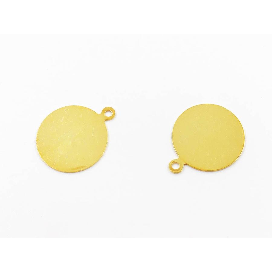 メタルパーツ プレート 丸 15mm 大きめ ゴールド 50個 カボション 貼り付けパーツ アクセサリーパーツ 金具 Ap1399 Ap1399 ファイニエ 通販 Yahoo ショッピング