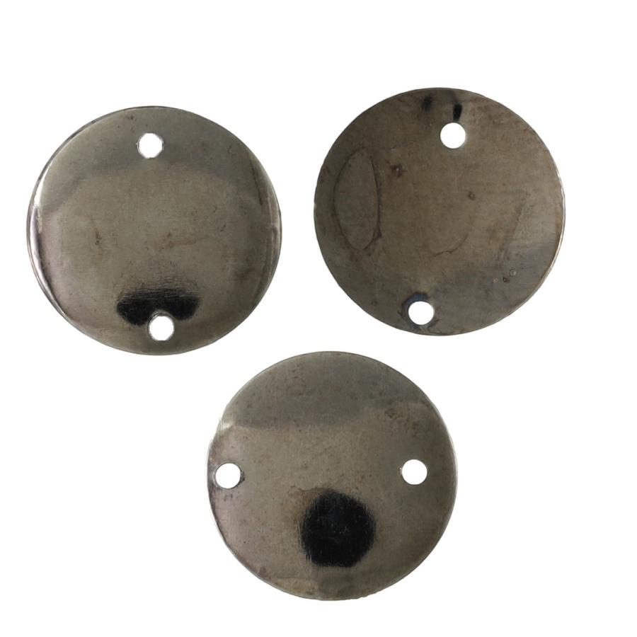 メタルパーツ プレート 丸 12mm 100個 ラウンドプレート 貼付台座 両穴 ガンメタリック ハンドメイド アクセサリーパーツ Ap1759 Ap1759 ファイニエ 通販 Yahoo ショッピング