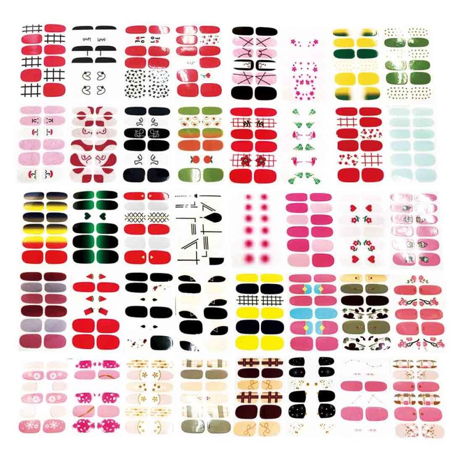 正規激安 ネイルシール セット 手 貼るだけ ネイルステッカー 枚セット 240pcs ミックスカラー ネイルアート ネイルラップ デコレーション Ap1910 Fundaterapia Com