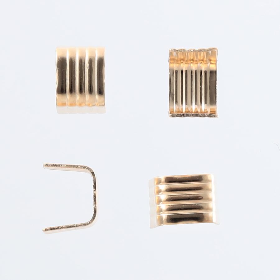 Ph Pandahall 紐先金具 エンドパーツ 紐先止め 紐止め金具 紐先カシメ コードエンド 先止め金具 1個セット 4色 紐先端金具 靴ひも 通販