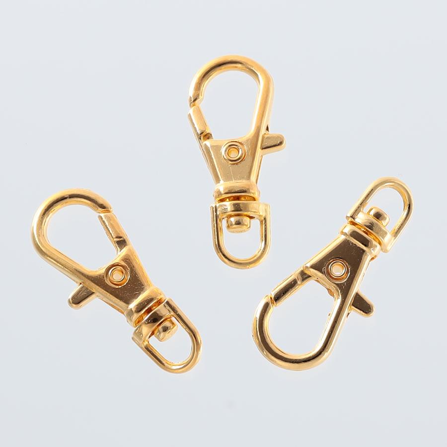 ナスカン 23mm 特小 20個 ゴールド キーホルダー ストラップ パーツ