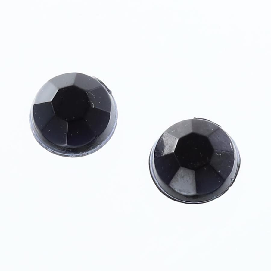 ラインストーン 3mm 黒 9000粒 プラ製 ブラック ネイル デコ レジン