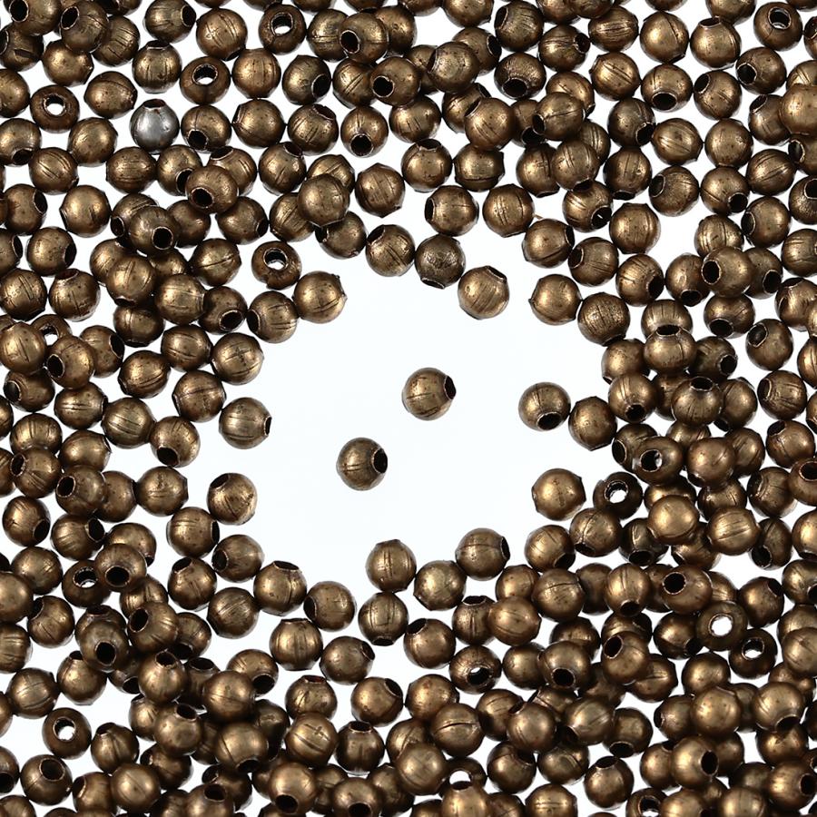 雑貨、ビーズなど ビーズ 4mm 混合色 MIX 穴無 2000個 水を閉じ込めたような丸玉