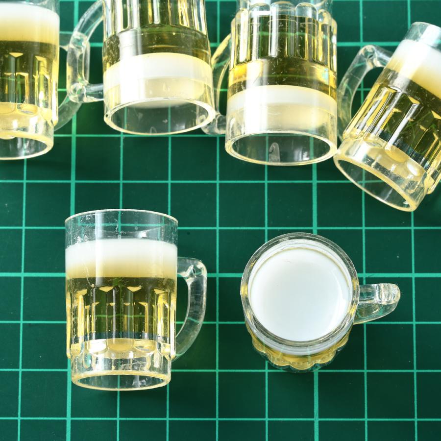 チャーム ドリンク ビール アクセサリー パーツ 6個 大きめ