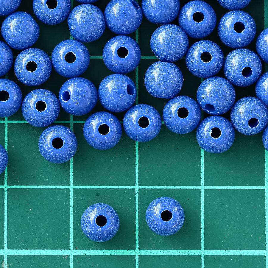 ビーズ 6mm 紺 丸 1000個 ネイビー 単色 手芸 アクセサリー