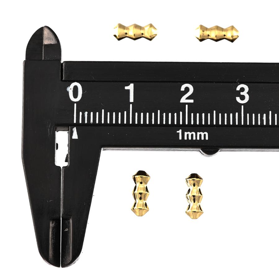 ネイルパーツ メタル 8×3mm 剣 ゴールド 500個 スタッズ レジン