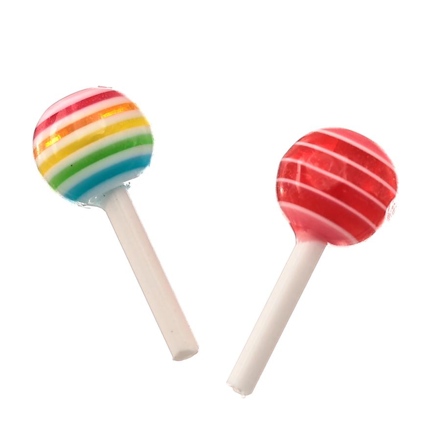 ネイルパーツ 飴 6mm カラフル 100個 キャンディー お菓子 レジン