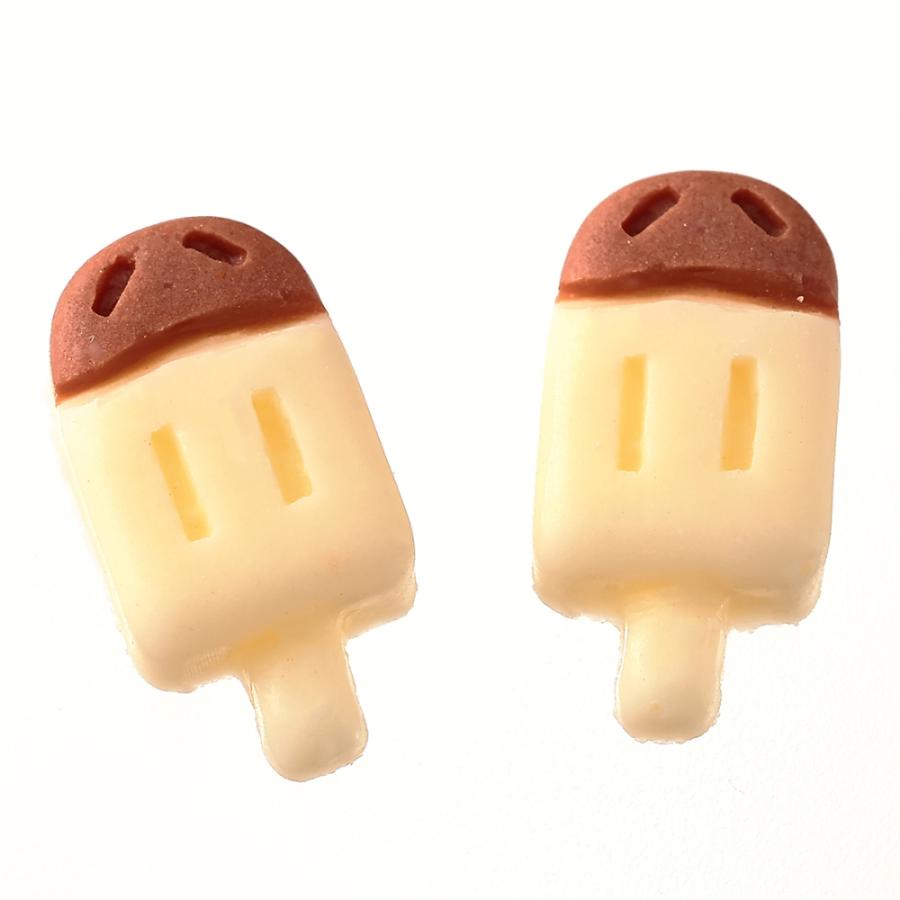 ネイルパーツ アイス アイボリー 12mm お菓子 400個 スイーツ 3D